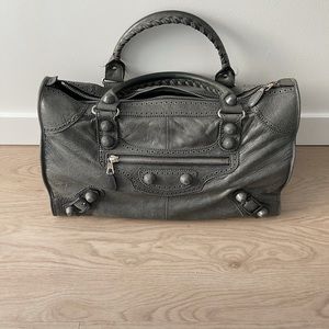 Grey Large City Balenciaga
